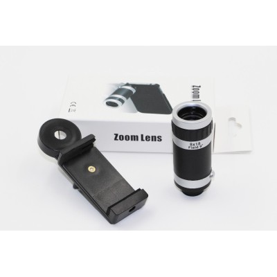 8x18 Zoom Teleskop Telefon Kamera Lensi Mini El DÃ¼rbÃ¼nÃ¼