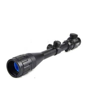 4-12x40 Aoeg TÃ¼fek DÃ¼rbÃ¼nÃ¼ Mil Dot KÄ±rmÄ±zÄ± - YeÅŸil Lens Koruyucu