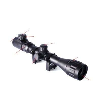 Nikula 3-9x32AOEG Ã‡ift IÅŸÄ±k KÄ±rmÄ±zÄ± YeÅŸil KaynaklÄ± TÃ¼fek DÃ¼rbÃ¼nÃ¼