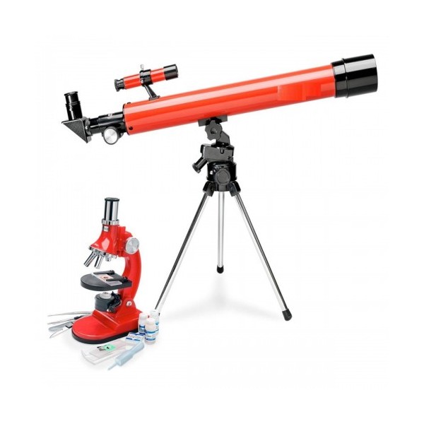 Tasco-500x50 Teleskop & Mikroskop Set