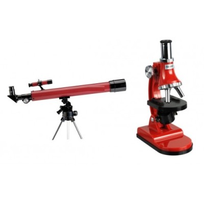 Tasco-500x50 Teleskop & Mikroskop Set