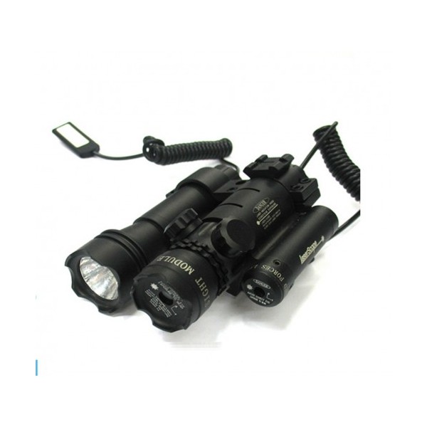 Nikula-FlaÅŸ IÅŸÄ±klÄ± YeÅŸil TÃ¼fek Lazeri,fenerli  Kablodan Kontrol,