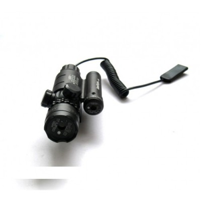 Nikula-FlaÅŸ IÅŸÄ±klÄ± YeÅŸil TÃ¼fek Lazeri,fenerli  Kablodan Kontrol,