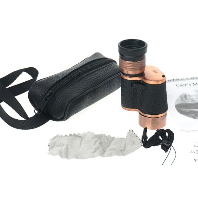 6x24  BaÄ±gÄ±sh, Askeri Tarzi PirinÃ§ Ve Deri KaplamalÄ±, Deri Ã§antalÄ± Monocular DÃ¼rbÃ¼n Princ