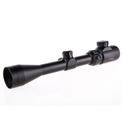 Spike 3-9x40 Zoomlu Ã‡Ä±ft IÅŸÄ±klÄ± Av TÃ¼feÄŸi DÃ¼rbÃ¼nÃ¼ Silah Montaj KelepÃ§eli