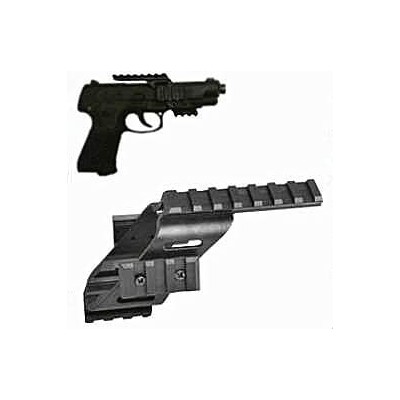 Tabanca için Polimer Naylon Fener, Lazer Üst Ray 22mm