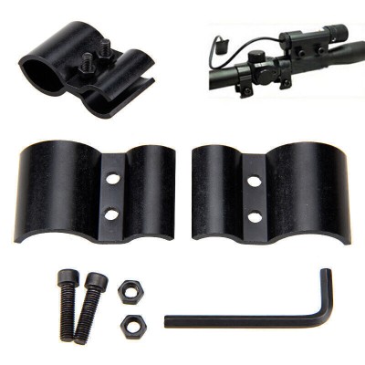 2x10mm 31mm Namlu Montaj Klip Taktik El Feneri Torch Sight Lazer Kapsam KelepÃ§e