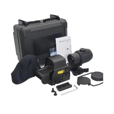 Nikula 558-G43 XPS2 Hedef Ä°ÅŸaretleyici Red Dot - Holografik NiÅŸangÃ¢h, 5x BÃ¼yÃ¼tmeli Set-Siyah