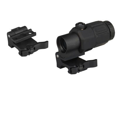 Nikula Magnifier 5x Yakınlaştırmalı Dürbün - 22mm Ray Uyumlu, Katlanır Yaylı Ayaklı