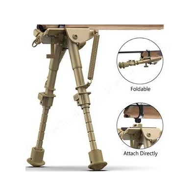 ÃœstÃ¼n Metal AlaÅŸÄ±m YaylÄ± Bipod Ã‡atalayak