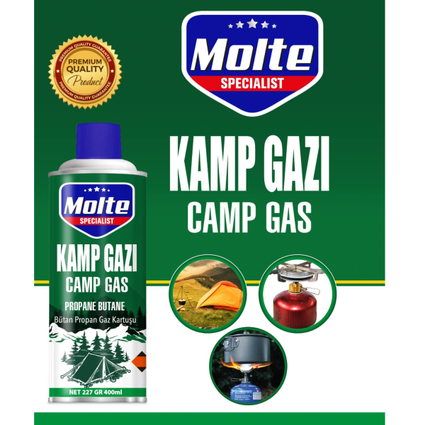 KAMP PİKNİK GAZI 227 GR 400 ML MOLTE