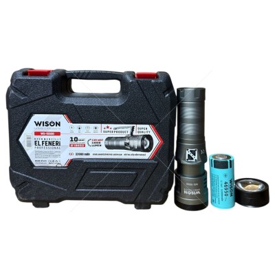 Wison WS-15500 13000 Lümen 130 Watt Profesyonel El Feneri