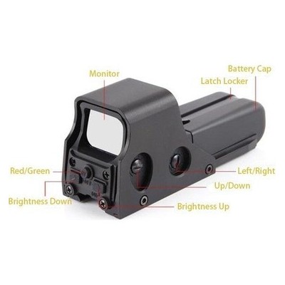 Reddot Tüfek Dürbünü 552 Graphic Sight Büyük