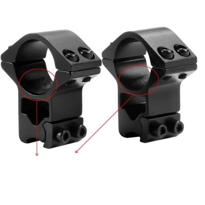 Nikula 25.4mm Dürbün için 11mm Yüksek Havalı Tüfek / Av Tüfeği Ayağı Dar Ayak