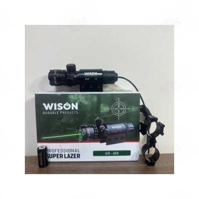 Wison WS-603 Yeşil Tüfek Lazeri Kablolu Tüfek Lazeri