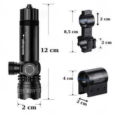 Wison WS-603 Yeşil Tüfek Lazeri Kablolu Tüfek Lazeri
