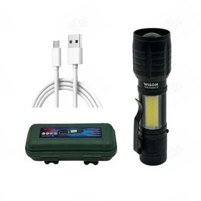 Wison WS-5454 COB LED USB Şarjlı Mini El Feneri