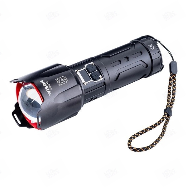Wison WS-915 55Watt 5000Lümen Profesyonel Zoomlu Şarjlı El Feneri